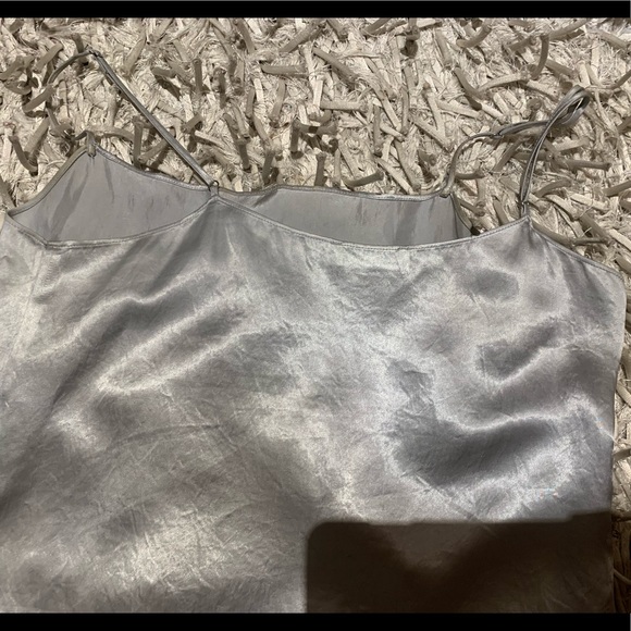 Aritzia Babaton Beck Silver Mini Dress - Picture 9 of 13